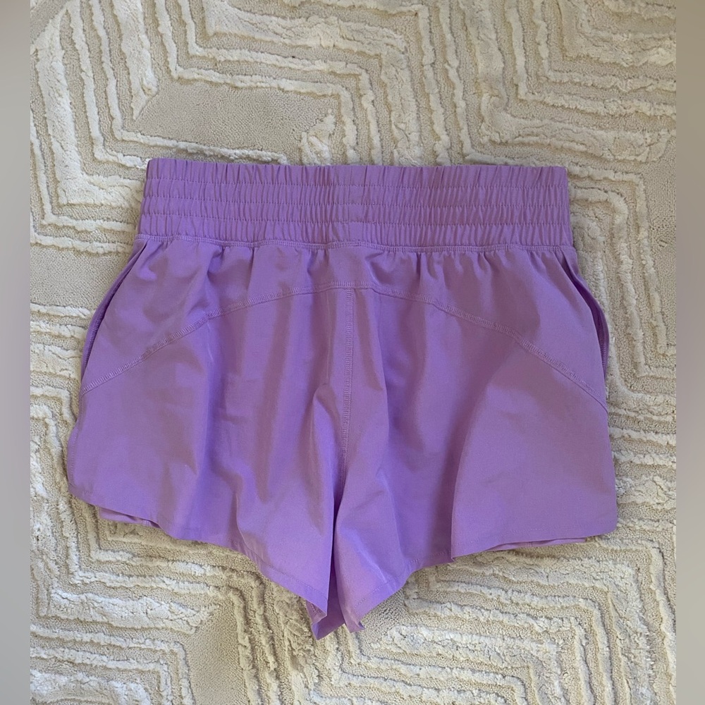 90 Degree by Reflex✨2-in-1 Running Shorts- Purple - Picture 4 of 4